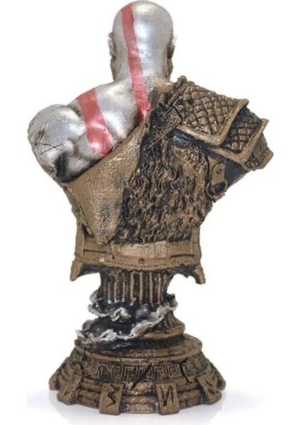 Kratos Büst Figür Biblo