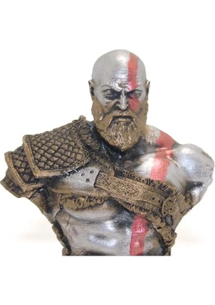 Kratos Büst Figür Biblo