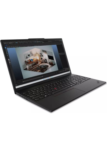 Thinkpad P16S Gen3 Intel Ultra 7 155H 48GB 5600MHZ 512GB SSD SSD Nvıdıa 4GB/RTX500ADA W11PRO Workstation Bilgisayar WS21KS0000TX05+ZETTAÇANTA