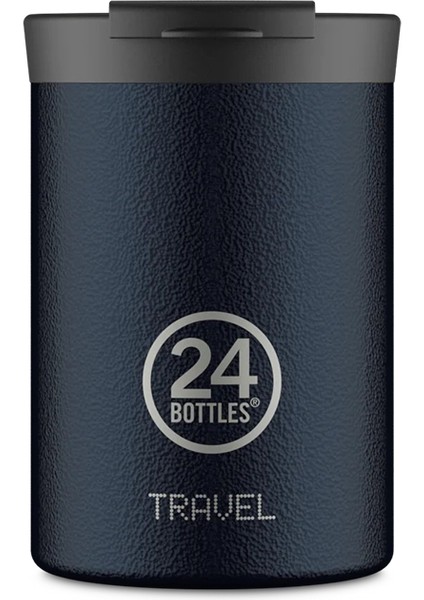 24 Bottles Travel Tumbler Deep Blue Termos Kupa 350 ml