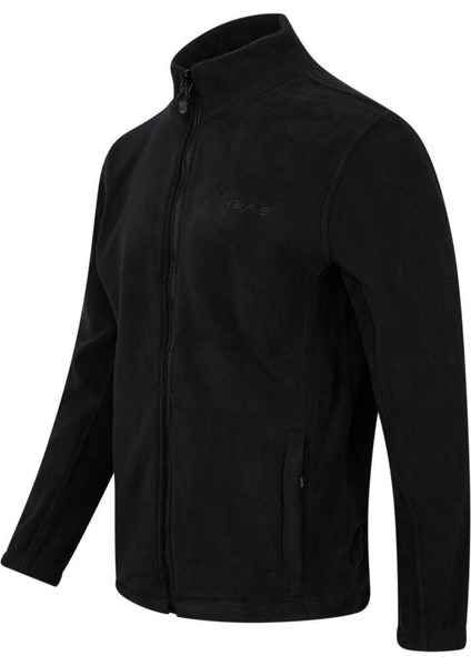 Saka Tam Fermuarlı Erkek Polar Sweatshirt