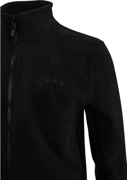 Saka Tam Fermuarlı Erkek Polar Sweatshirt