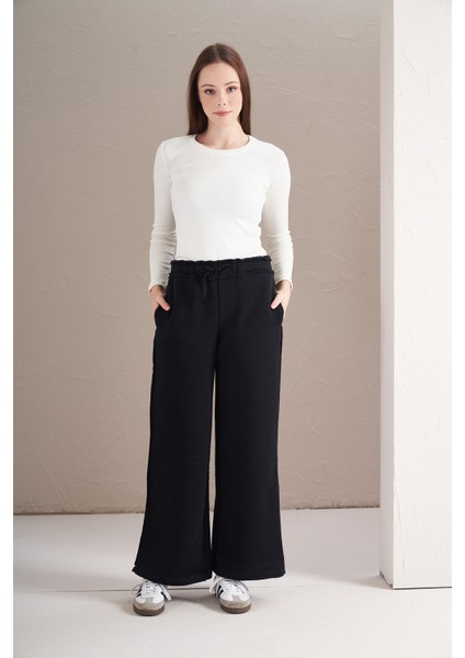 3 Iplik Şardonlu Eşofman Siyah fiyatları