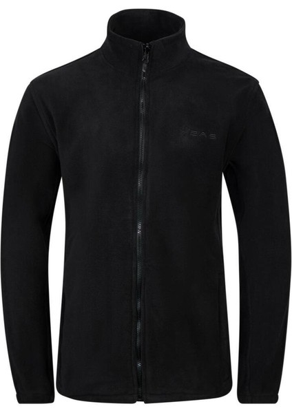 Saka Tam Fermuarlı Erkek Polar Sweatshirt