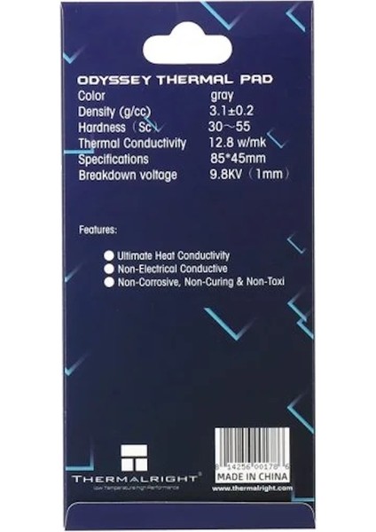 Pad 85X45X0.5MM Odyssey Termal Pad fiyatları