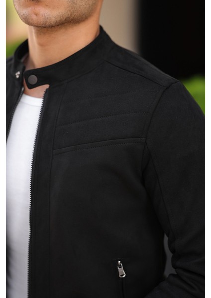 Erkek Kahverengi Dar Kesim Süet Ceket fırsatları