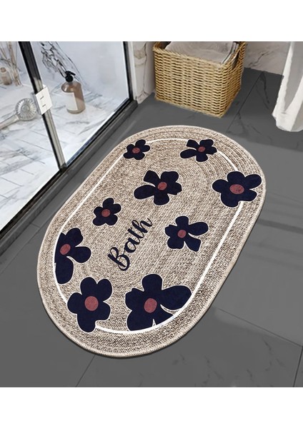 Moole Bej 60 x 100 Banyo Paspası Djt