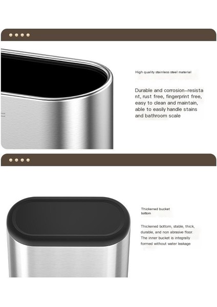 Çöp Tenekesi Banyo Tuvalet Ev Kovası (Yurt Dışından) fiyatları