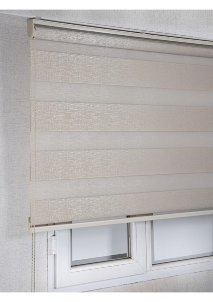 Bizden Perde Kum Beji Yeni Geniş Bambu Zebra Stor Kaliteli Güneşlik Perdeler fiyatları