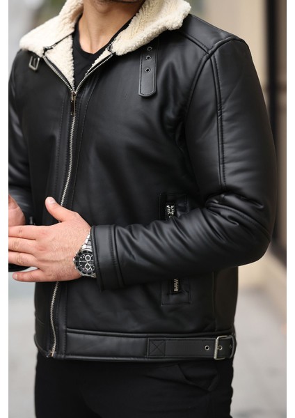 Erkek Napa Deri Içi Full Kürklü Slim Fit Mont & Ceket fırsatları