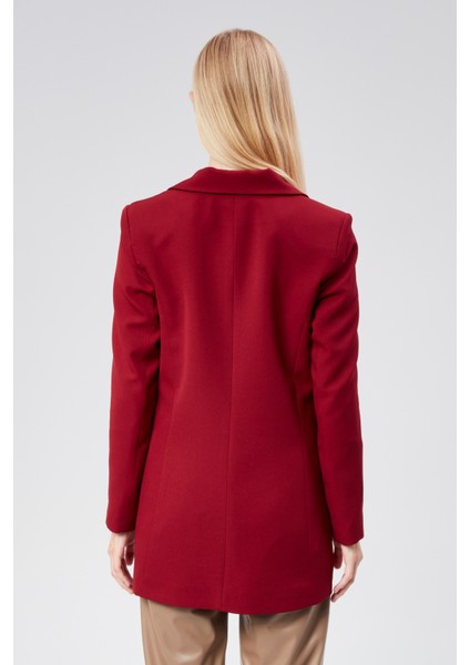 Oversize Dokuma Blazer Ceket