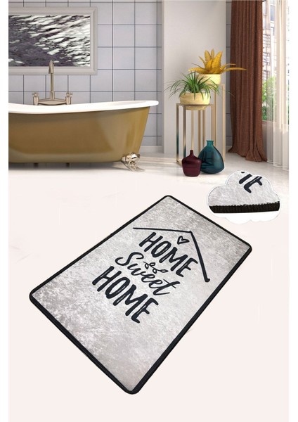 Casa Djt 70 x 120 cm Banyo Halısı Paspas Kaymaz Taban Yıkanabilir