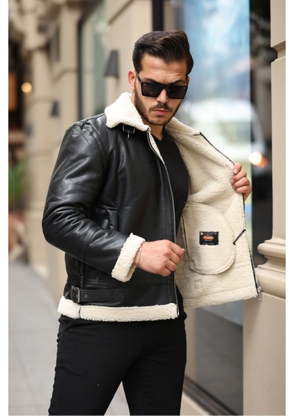 Erkek Napa Deri Içi Full Kürklü Slim Fit Mont & Ceket fiyatları