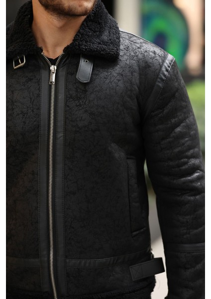 Erkek Napa Deri Içi Full Kürklü Slim Fit Mont & Ceket fırsatları