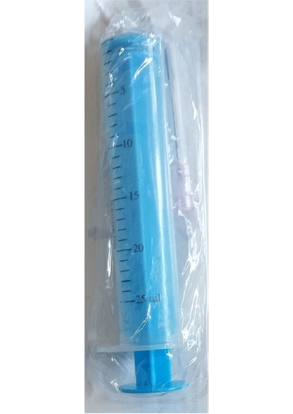 25 ml 2 Parça Pembe Uzun Iğneli Enjektör 18G x 38 mm (50 Adet)