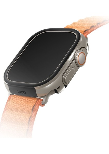 Apple Watch Ultra 49MM Kılıf Kasa ve Ekran Koruyucu Anodize Alüminyum Yüzey