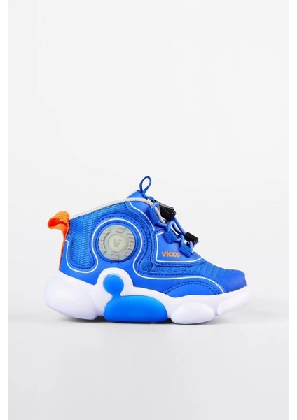 946.24K.434 Saks Mavı Işıklı Çocuk Bot