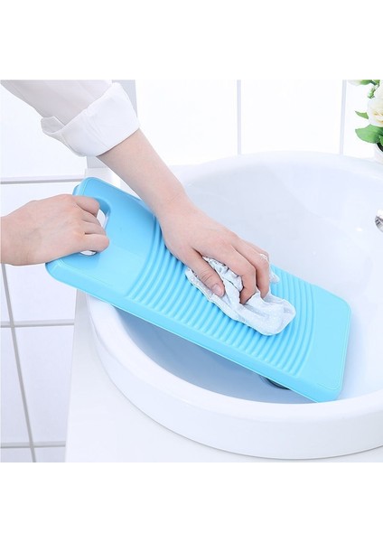 Kalınlaşmış Plastik Ev Kaymaz Çamaşır Yıkama Tahtası (Yurt Dışından) fırsatları