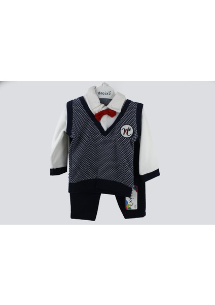 Kalp Desenli Süveter Ikili Takım