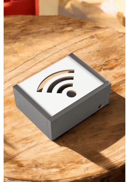 Modem Saklama Kutusu Gizleme (Mdf)