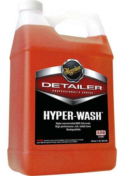 D11001 Hyper Wash Oto Yıkama Deterjanı 3,78 Lt.