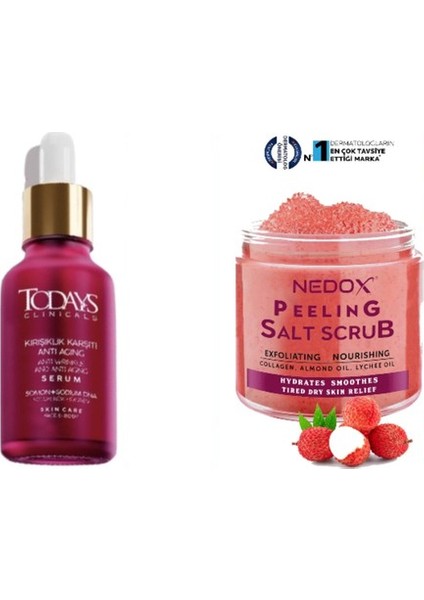 Somon + Nedox Liçi - Lychee Oil Besleyici, Arındırıcı ve Nemlendirici El & Vücut Peelingi 250 ml