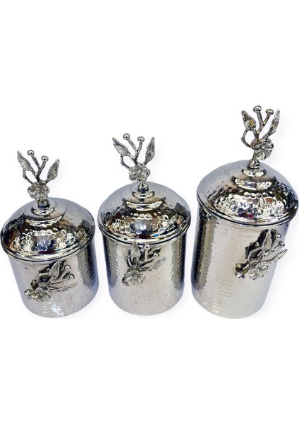 Dövme Bakır Japon Güllü Baharat Seti fiyatları