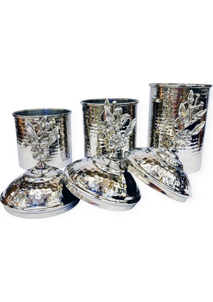 Dövme Bakır Japon Güllü Baharat Seti indirimleri