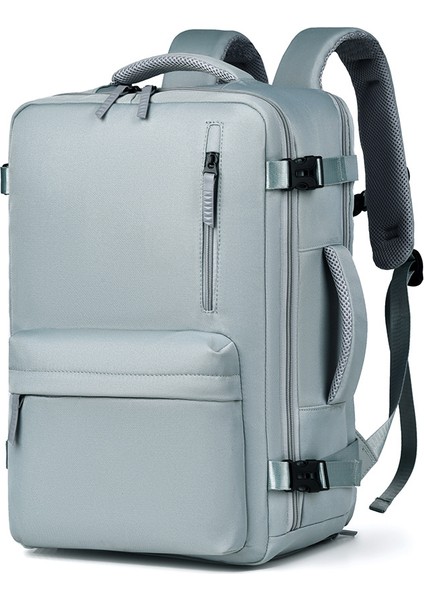 Sırt Çantası Yeni Erkek Büyük Kapasiteli Seyahat Sırt Çantası 15 Inç Bilgisayar Çantası Basit Stil Öğrenci Okul Çantası Kadın (Yurt Dışından)