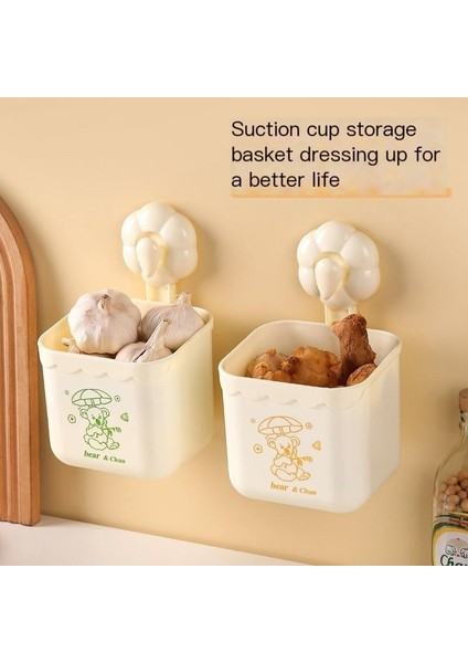 Vantuzlu Duvara Monte Depolama Masaüstü Çöp Sepeti Çöp Kutusu (Yurt Dışından) fiyatları