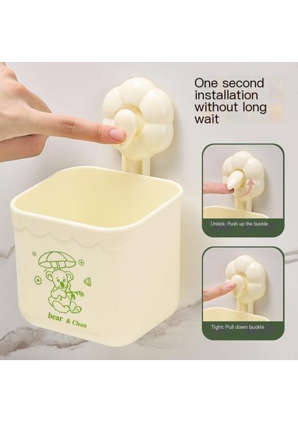 Vantuzlu Duvara Monte Depolama Masaüstü Çöp Sepeti Çöp Kutusu (Yurt Dışından) modelleri