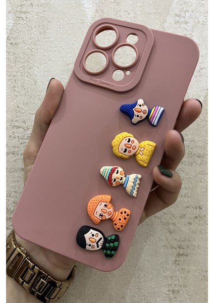 ACR Aksesuar Apple iPhone 13 Pro Max Uyumlu 3D Cartoon Tasarım Soft Kılıf