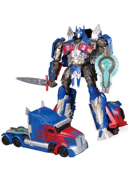 Transformers Knight Optimus Prime Figür Model Oyuncak 22CM (Yurt Dışından)