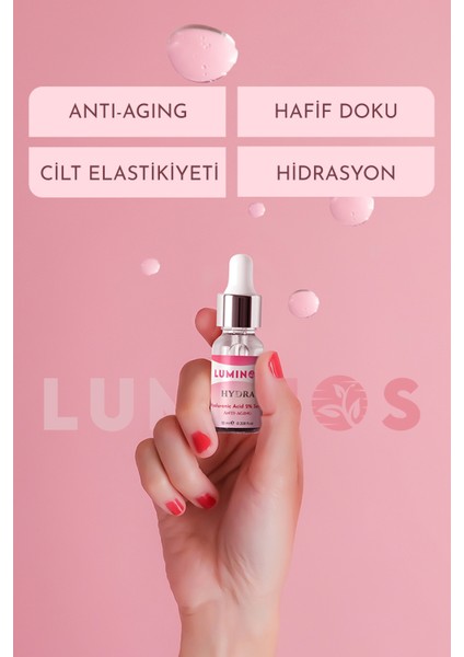 Anti-Aging Hyaluronik Asit Serum 10 ml