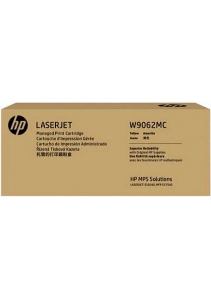 Hp W9062MC Sarı Orjinal Toner