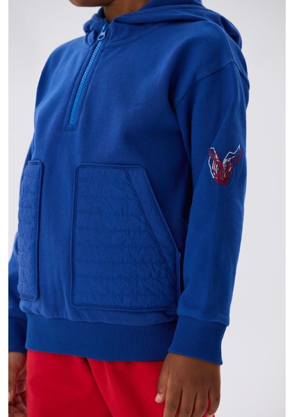 Erkek Çocuk Saks Sweatshirt