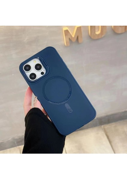 Apple iPhone 14 Pro Max Kılıf Magsafe Destekli Esnek Silikon