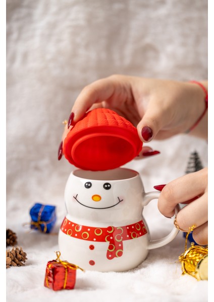 FH finehome Snowman Porselen Kupa 350 ml