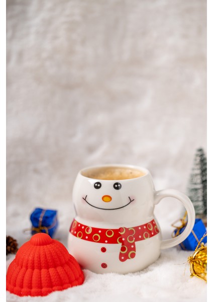 FH finehome Snowman Porselen Kupa 350 ml