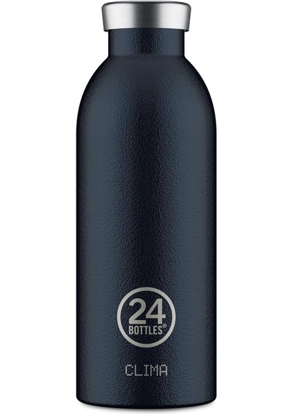 24 Bottles Clima Bottle Rustic Deep Blue Termos 500 ml