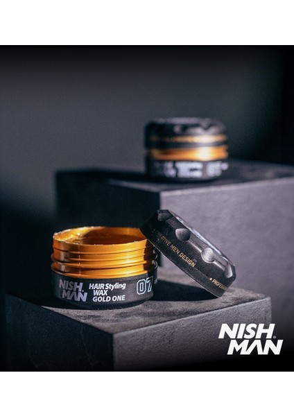 07 Gold One Aqua Saç Şekillendirici Wax - Lüks Parlaklık ve Güçlü Tutuculuk 100 ml fırsatları