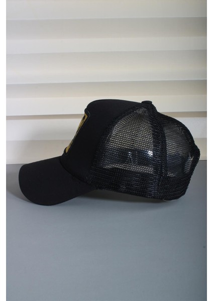 Siyah Spor Hayvan Figürlü Akrep Şapka Unisex Arkadan Ayarlanabilir Şapka 24SAPKAAKP