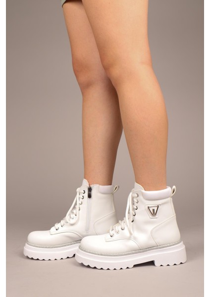 MARİT Bağcıklı Bot BEYAZ fiyatları