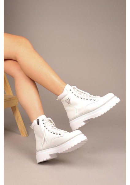 MARİT Bağcıklı Bot BEYAZ modelleri