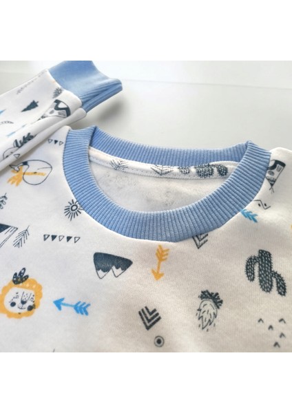 Çocuk Pijama Takımı Ribanalı Tezgah Altı