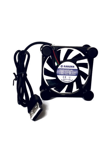 60X60X10 mm Ayaklı USB Fan Çift Bilyalı Rulman Sessiz, 5V, 0.10 A, 3000 Rpm Modem Receiver Dvr Playstation Tv Box, Telefon, Akvaryum Soğutucu, Fırçasız Soğutma Fanı, 6,5x6,5x3,5 cm modelleri