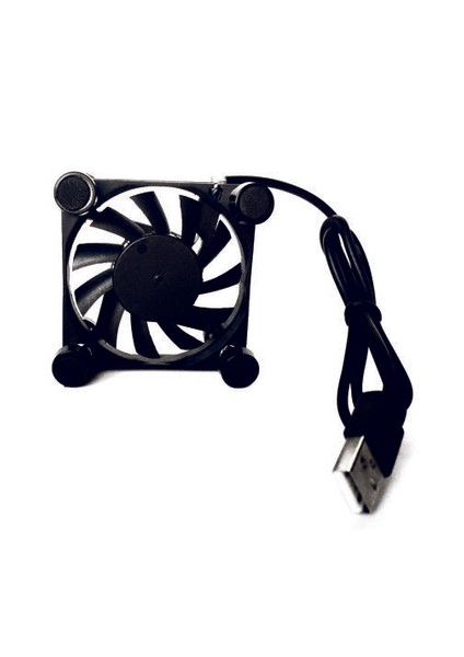 60X60X10 mm Ayaklı USB Fan Çift Bilyalı Rulman Sessiz, 5V, 0.10 A, 3000 Rpm Modem Receiver Dvr Playstation Tv Box, Telefon, Akvaryum Soğutucu, Fırçasız Soğutma Fanı, 6,5x6,5x3,5 cm fırsatları