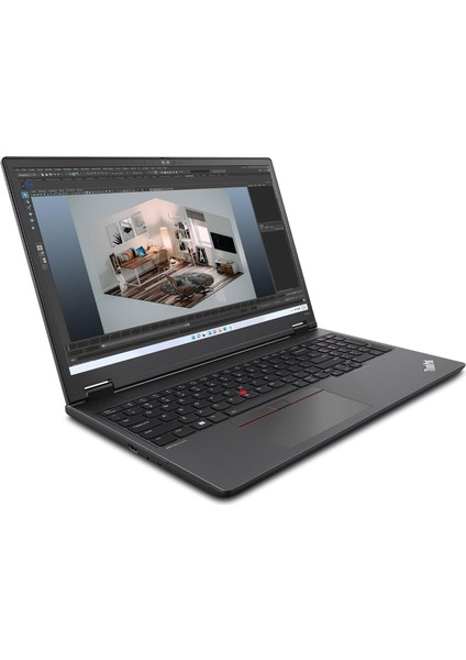 Thinkpad Mws P16V V2 Intel Ultra-7 155H 64GB 5600MHZ 2tb+2tb SSD SSD Nvıdıa 6GB/RTX1000ADA W11PRO Workstation Bilgisayar WS21KX003BTXA11+ZETTAÇANTA