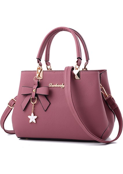 Chitumaoyiyeni Fiyonklu Kadın Çantası, Elde Taşınan Omuz Çantası, Çapraz Çanta (Yurt Dışından)