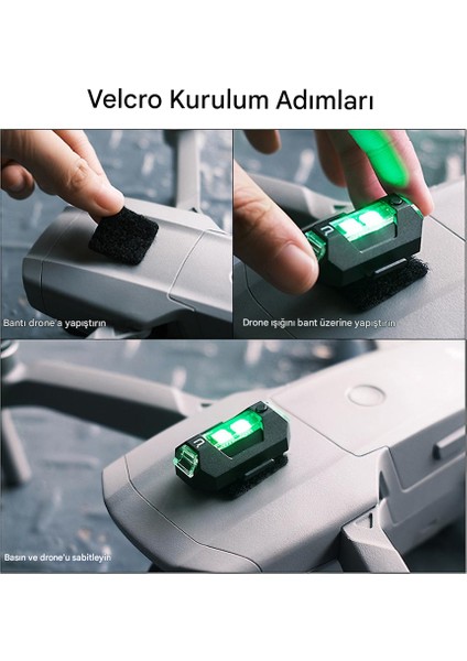 2 Adet Mini LED Lamba Çakarlı 7 Renk Flaşlı Gece Güvenliği Için Çarpışma Önleyici Aydınlatma